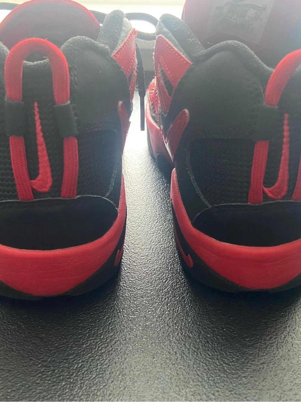 Red & Black Nike Slants